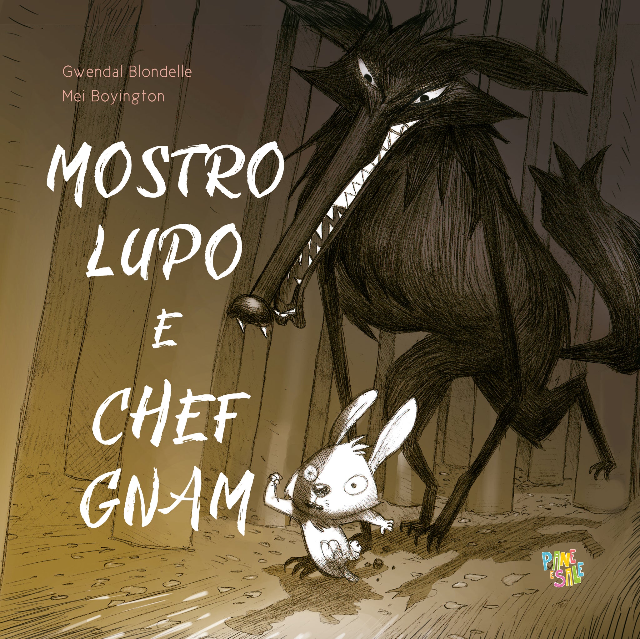 Mostro lupo e chef gnam
